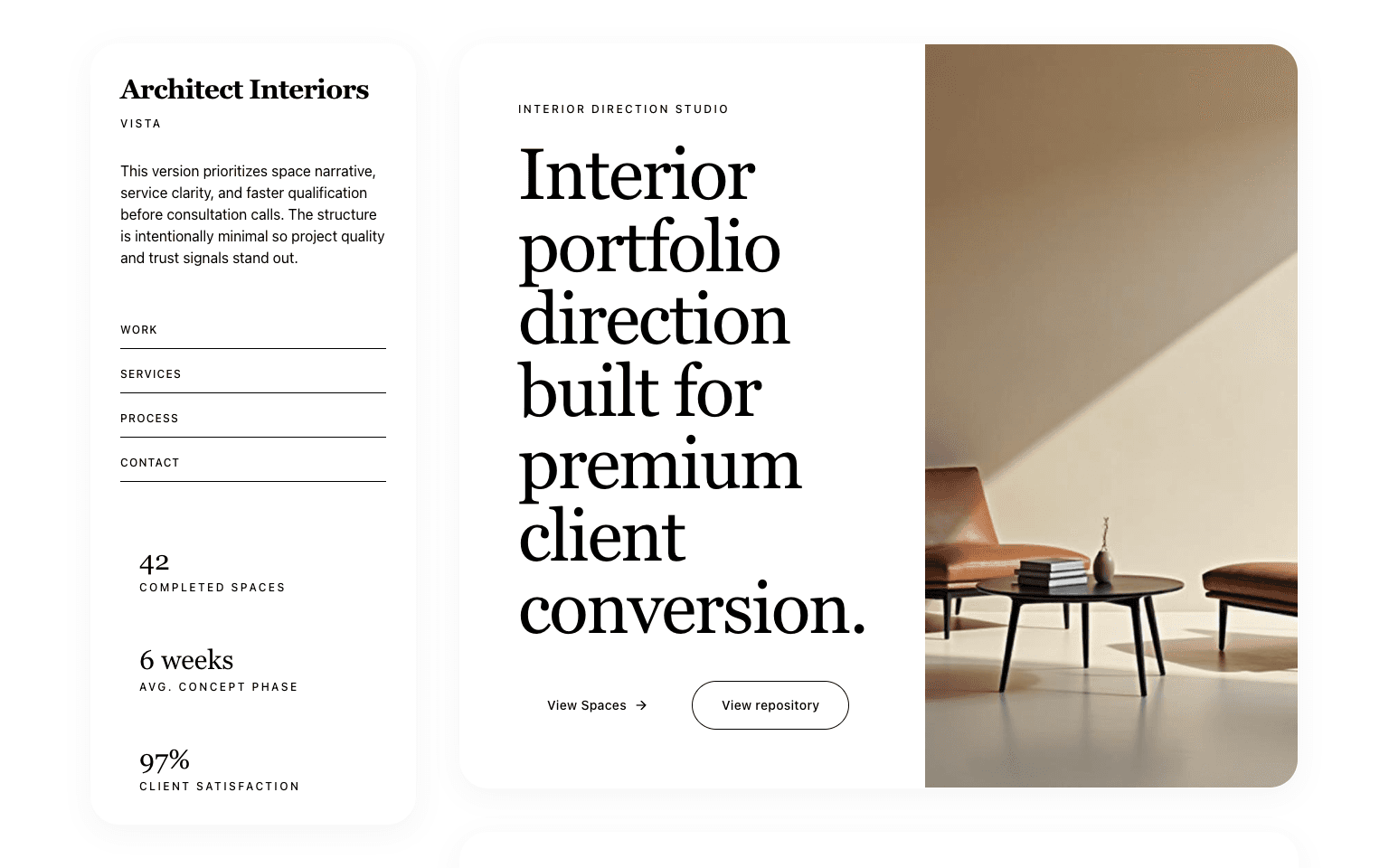 Preview of Architect Interiors Vista